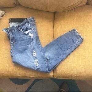 Torrid Sky High Skinny Petite